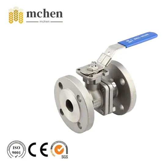 150lb Stainless Steel 316/316L Flanged End 3 Three Way 1/4 Inch to 4 Inch Ball Valve