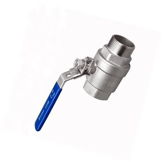 2000psi Thread Stainless Steel Cavity Filled Sanitary Industrial Machine Hardware Ball Valve 3PC Water Valve