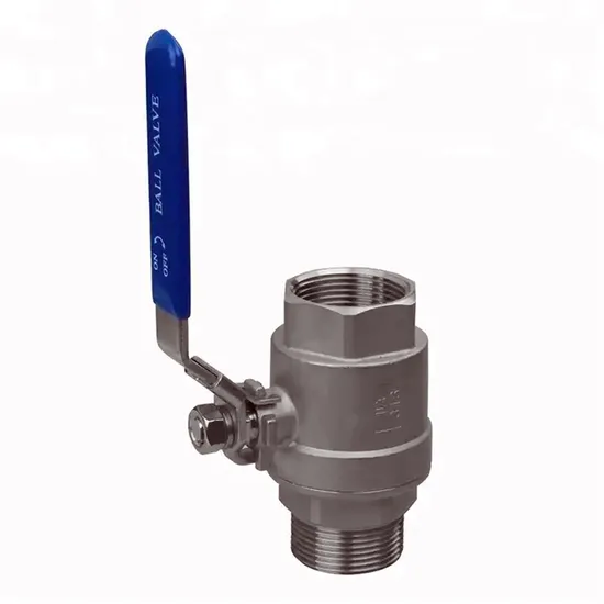 2PC Instrument DIN3202-3m Stainless Steel Brass Gas Industrial Machine Hardware Ball Valves Price