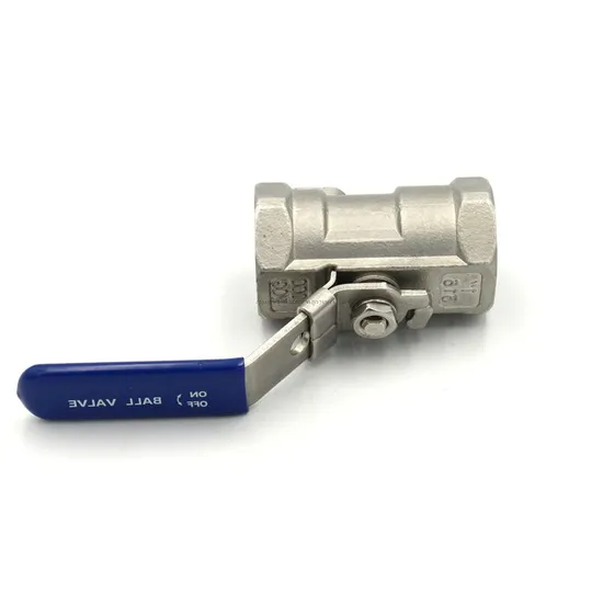 2PC Reduce Port Floating Ball Valve Stainless Steel High Pressure Gas Fitting Valve Ball Valves