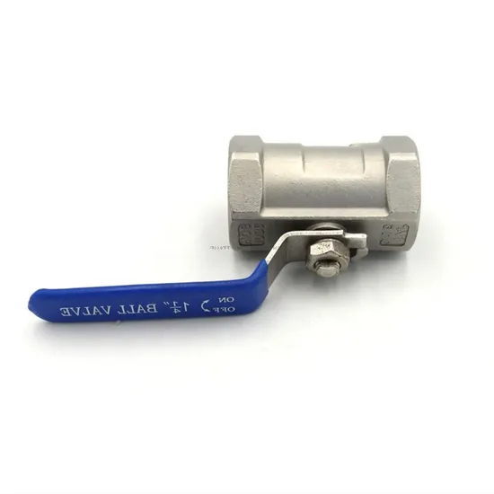 Cast Stainless Steel Female Thread 1PC Ball Valve Industrial Machine Hardware Ball Valve 3PC Water Valve with 2000wog