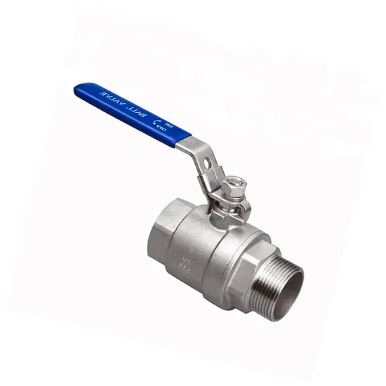 Customized 2024 Hot Sell 2PC NPT Stainless Steel Screw Gas Industrial Machine Hardware Ball Valves
