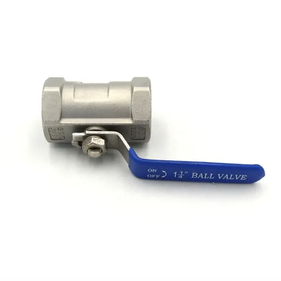Customized China Manufacture 1PC SS316 Brass Ball Ball Valve with Pressure 1000wog