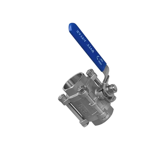 Full Bore Socket Weld 3PC Industrial Machine Hardware Ball Valves 1000wog