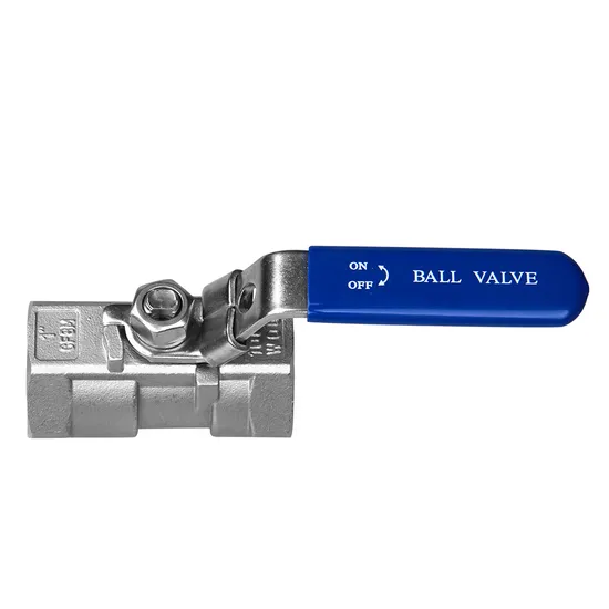 Handle Sleeve 2000psi Thread 1 Piece CF8m Ball Valve 3/4