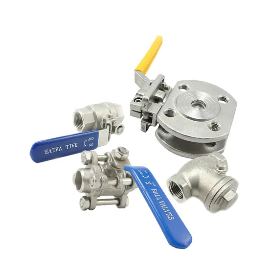 Natural Surface Stainless Steel Flange 1/4 Inch to 4 Inch Ball Valve