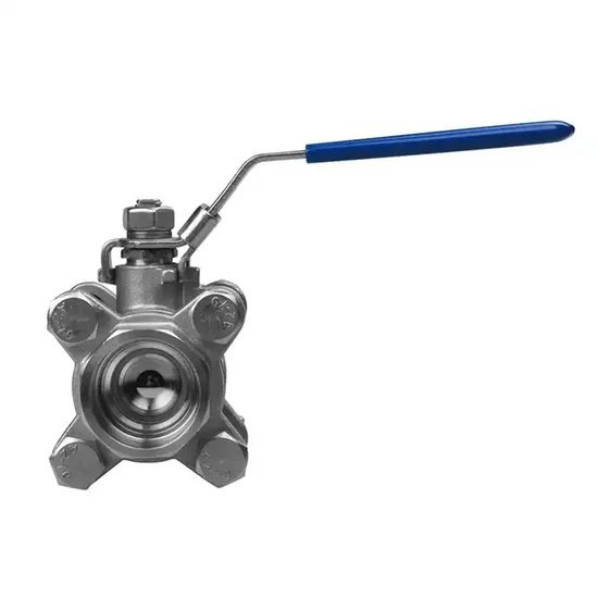 OEM Factory 2000wog Stainless Steel 304 316 3PC PPR Top Entry Gas Valve Industrial Machine Hardware Ball Valves