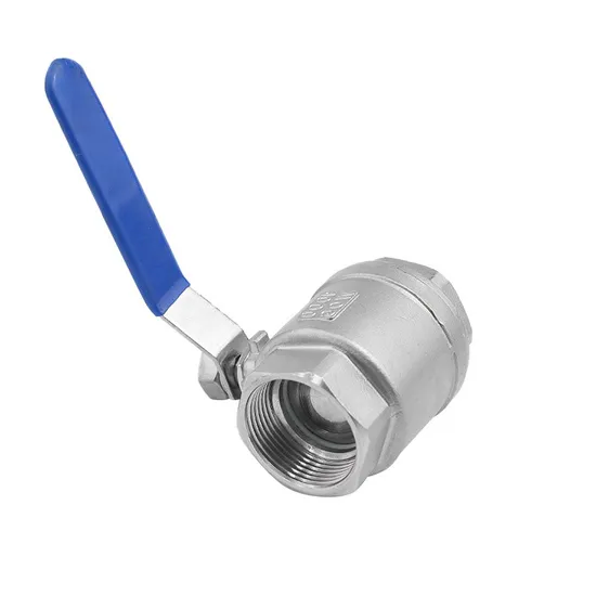 Stainless Steel DIN50 1000wog/2000psi ANSI 304/316 Floating 1 Piece Flange Brass Ball Valve Price