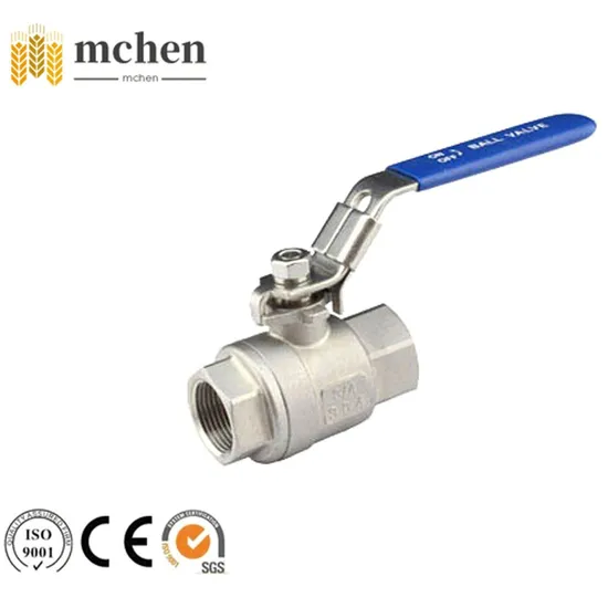 Water Treatment CF8 CF8m Male  Female Thread End 1PC True Union Stainless Steel Industrial Machine Hardware Ball Valve