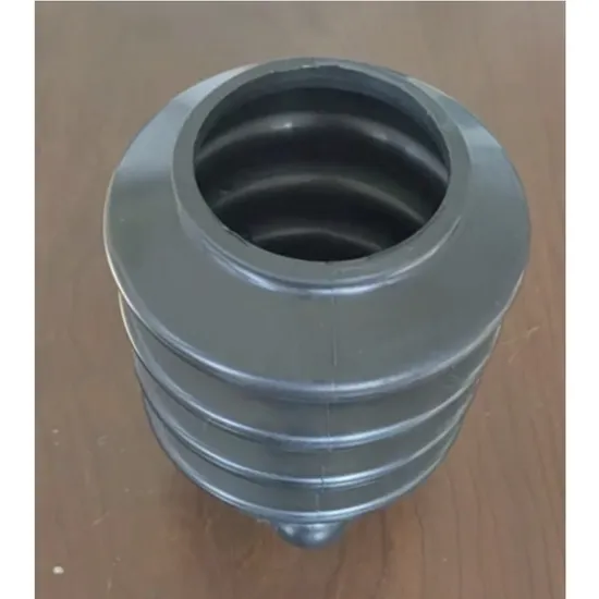 Compression Tool Rubber Bellow Hydraulic Cylinder Customized Molded Flexible Rubber Bellow