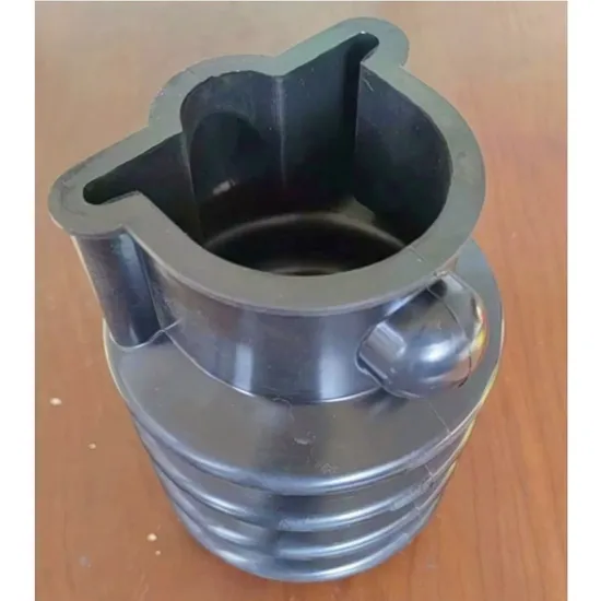 Customized Good Elongation Inflatable Cylinder Silicone Rubber Bellow Tube Connectors