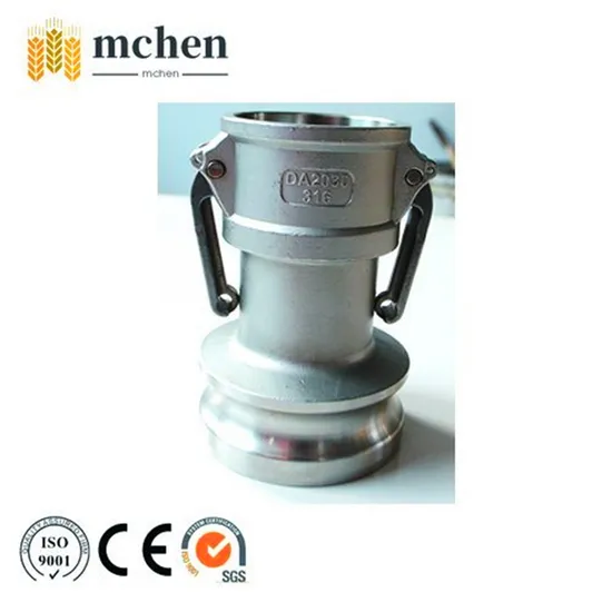 1/2 Stainless Steel 316 Type C Self Locking Camlock Coupler Autolock Camlock Coupling Camlock Quick Coupler
