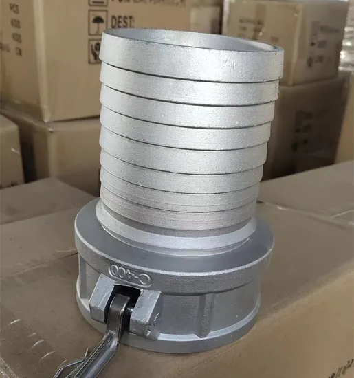 Aluminium Safety Die Casting Grooved Hose Shank Stainless Steel Quick Release Camlock Coupling for Oil and Petroleum
