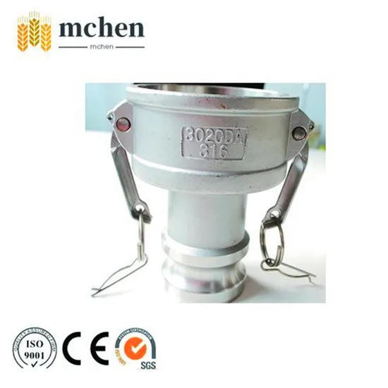 Autc050ss 1/2 Type C Handle Autolock Camlock Coupling Chemical Transfer Quick Coupler