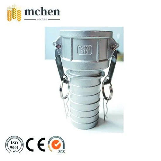 Autc100ss 1 Quick Release Camlock Couplings Chemical Transfer Quick Coupler with Autolock Self Camlock Adaptor Hose Shank Dust Plug Plumbing