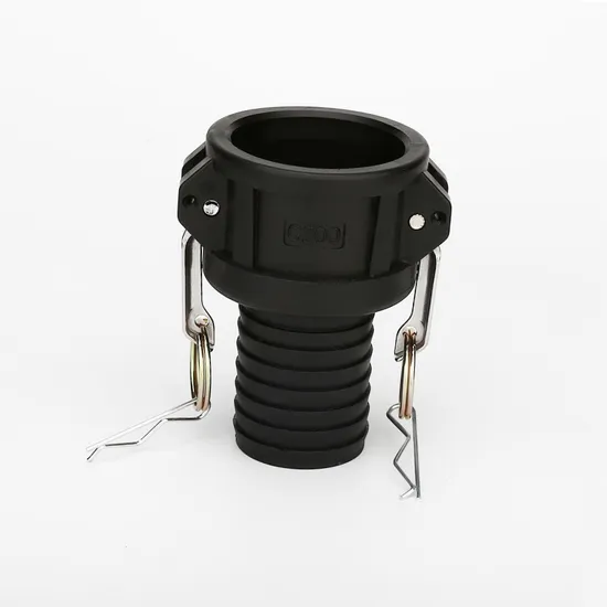 China Factory Type C Series PP Camlock Coupling with Female Coupler X Hose Shank