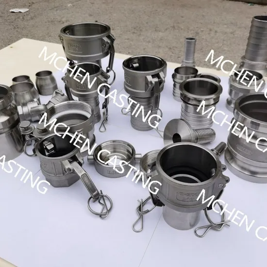 Customized Aluminum Camlock Coupling Camlock Quick Coupler with Dust Plug