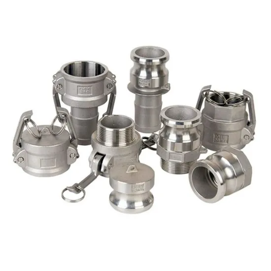 Customized Cam and Groove Coupling Stainless Steel Hydraulic Fitting