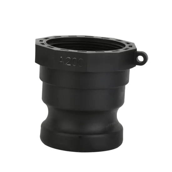 DIN259 PP Quick Connect Fitting Flexible Quick Camlock Coupler with Male Adapter X Female Thread