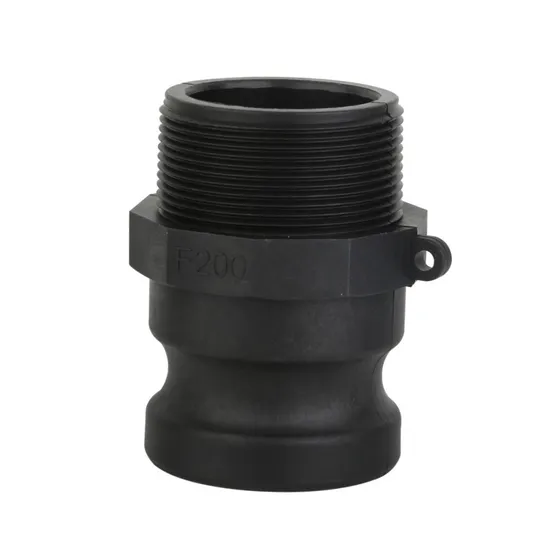 F050-F400 PP Flexible Quick Camlock Coupler with Male Adapter X Male Thread NPT, Bsp, BSPT, DIN259, DIN2999