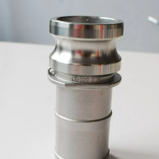 F050-F600, Aluminum Camlock Coupling with Male Adapter X Male Thread