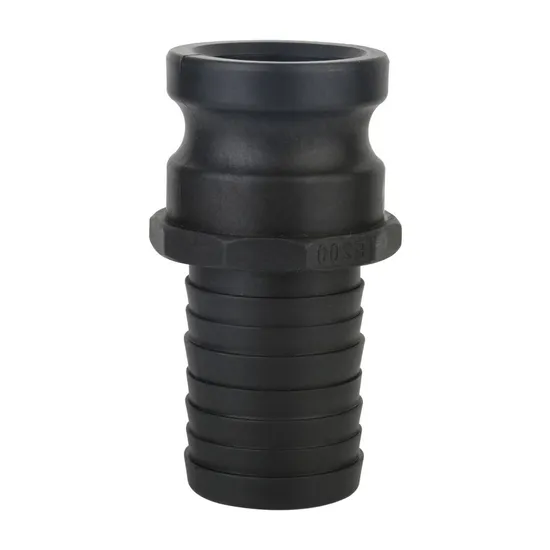 Factory Type E Series PP Camlock Coupling with Male Adapter X Hose Shank