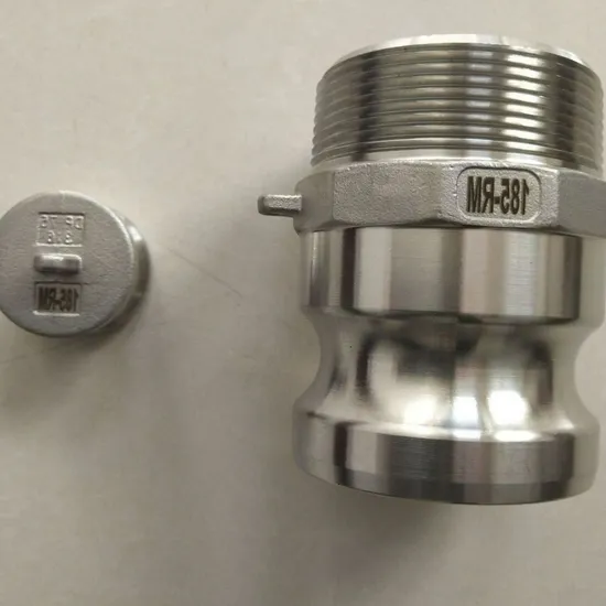 Gasket: Buna NBR Aluminum Camlock Coupling with Male Adapter X Male Thread