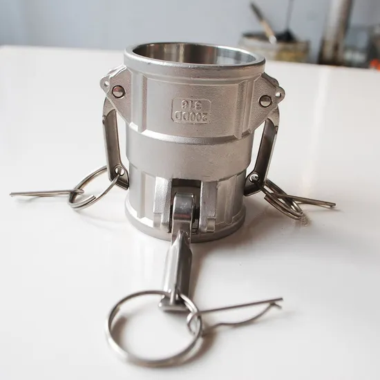 High Quality Investment Casting Stainless Steel Quick Pipe Fitting with Hydraulic Female Adaptor Thread