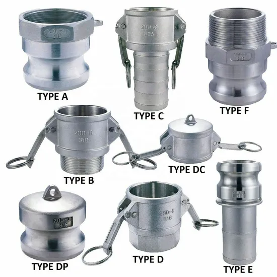 Mil-C27487 Cam and Groove Hose Fitting Camlock House Fitting Hose Couple