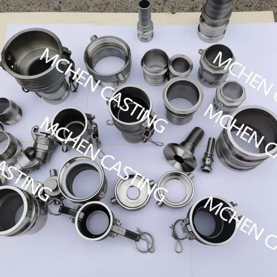 NPT, Bsp, BSPT, DIN259, DIN2999 Aluminum Camlock Coupling Camlock Quick Coupler with Male Adapter X Hose Shank