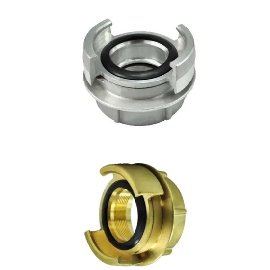 Nor Type Aluminum or Brass Material Fire Fighting Hose Coupling with Male Thread