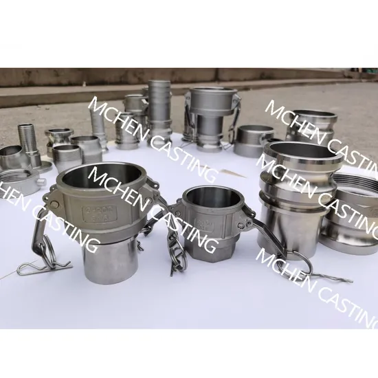 Quick BSPT Coupling Ss 304 316 Camlock for Pipe Fittings