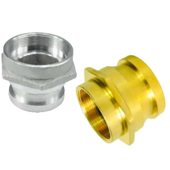 Russian GOST Female Thread Hose Coupling Adaptor and Cap Firefighting Equipment Accessory