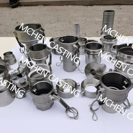 SS316 Hose Fitting Type D Camlock Quick Coupling
