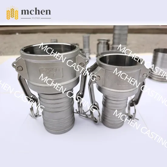 Ss Camlock Reusable Hose Connector SS316 Camlock Coupling