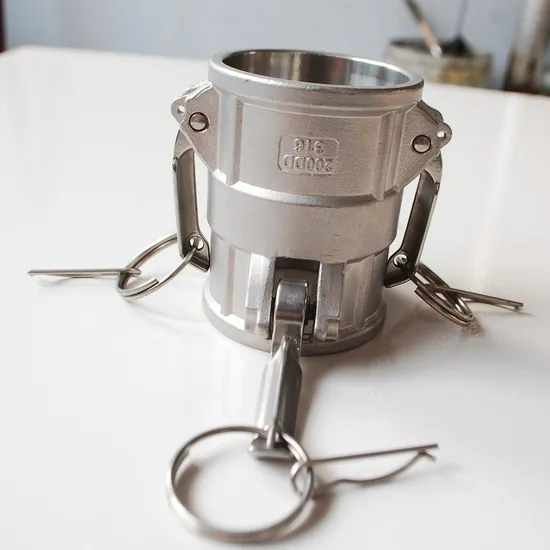 Stainless Steel 316/304/316L Cam Lock Pipe Couplings Types Connector Male Camlock Quick Coupler Fitting