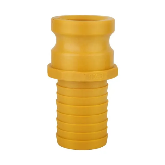 Type E Series A055-Br Brass Camlock Coupling with Male Adapter X Hose Shank