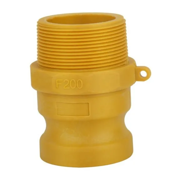 Type F Series F050-F600 Brass Camlock Coupling with Male Adapter X Male Thread