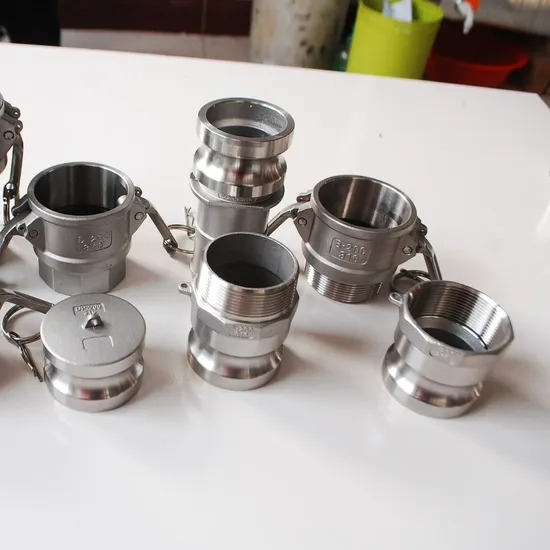 Type a B C D E F DC Dp Stainless Steel Camlock Flexible Coupling Camlock Quick Coupler