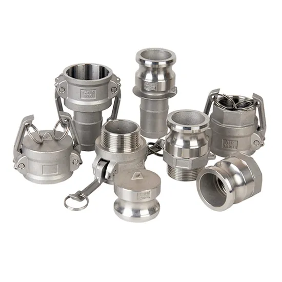 Type a B C D E F DC Dp Stainless Steel Hydraulic Fitting Connect Quick Camlock Coupling Camlock Quick Coupler