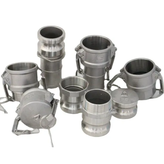 Universal Air Coupling Hose Fitting Rubber Hose Fitting Air Coupling Aluminium Camlock Quick Coupler