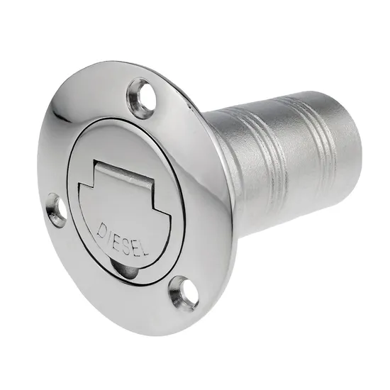 316 Stainless Steel Boat Gas Fuel Water Diesel Tank Deck Filler with Key