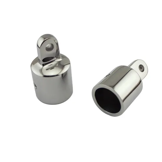 Boat Accessories Canopy Marine Hardware 316 Stainless Bimini Top Cap Tube 7/81 External Eye End