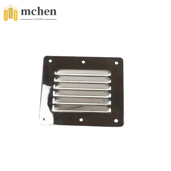 Boat Air Vents Covers Stainless Steel Square Exhaust Louver Vent