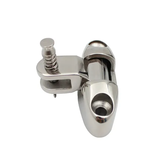 Boat Bimini Top Swivel Deck Hinge with Removable Pin, 180degree Adjustable, Solid 316stainless Steel, Marine Bimini Top Hardware
