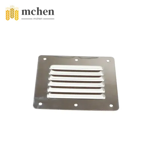 Boat Cabin Vents Louver Grill Cover Ventilation Louver 316 Stainless Steel Stamped Air Venting Panel Cover