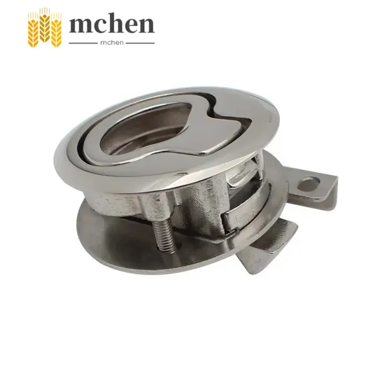 Boat Compression Latches Flush Pull Ring Slam Stainless Steel 316 Marine Locking Latch