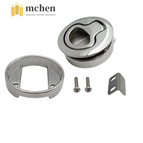 China Marine Boat 2 Flush Pull Hatch Latch Stainless Steel 316 Marine Latch