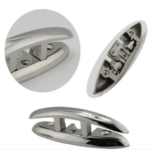 Flush Mount Cleat Lift Marine Hardware 316 Stainless Steel Pull up Cleat