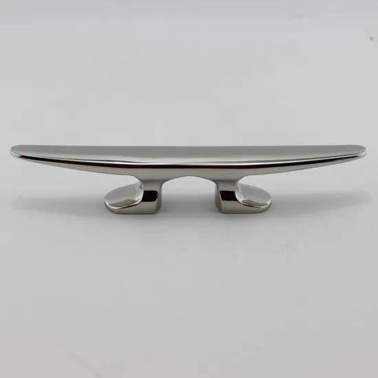 High Quality Marine Hardware Carbon Steel 304/316 Low Flat Cleat